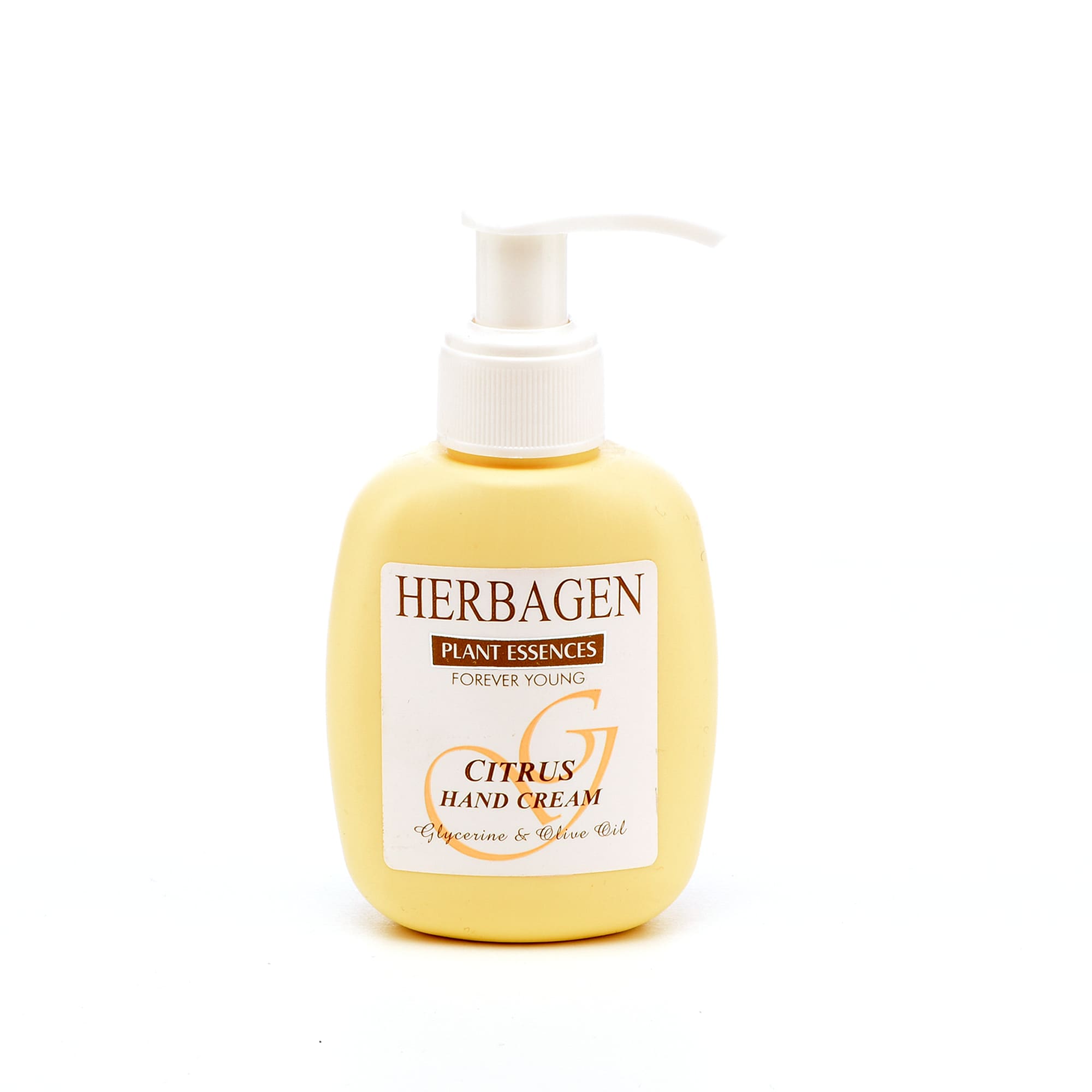 Herbagen Citrus Hand Cream With Glycerin And Olive Oil