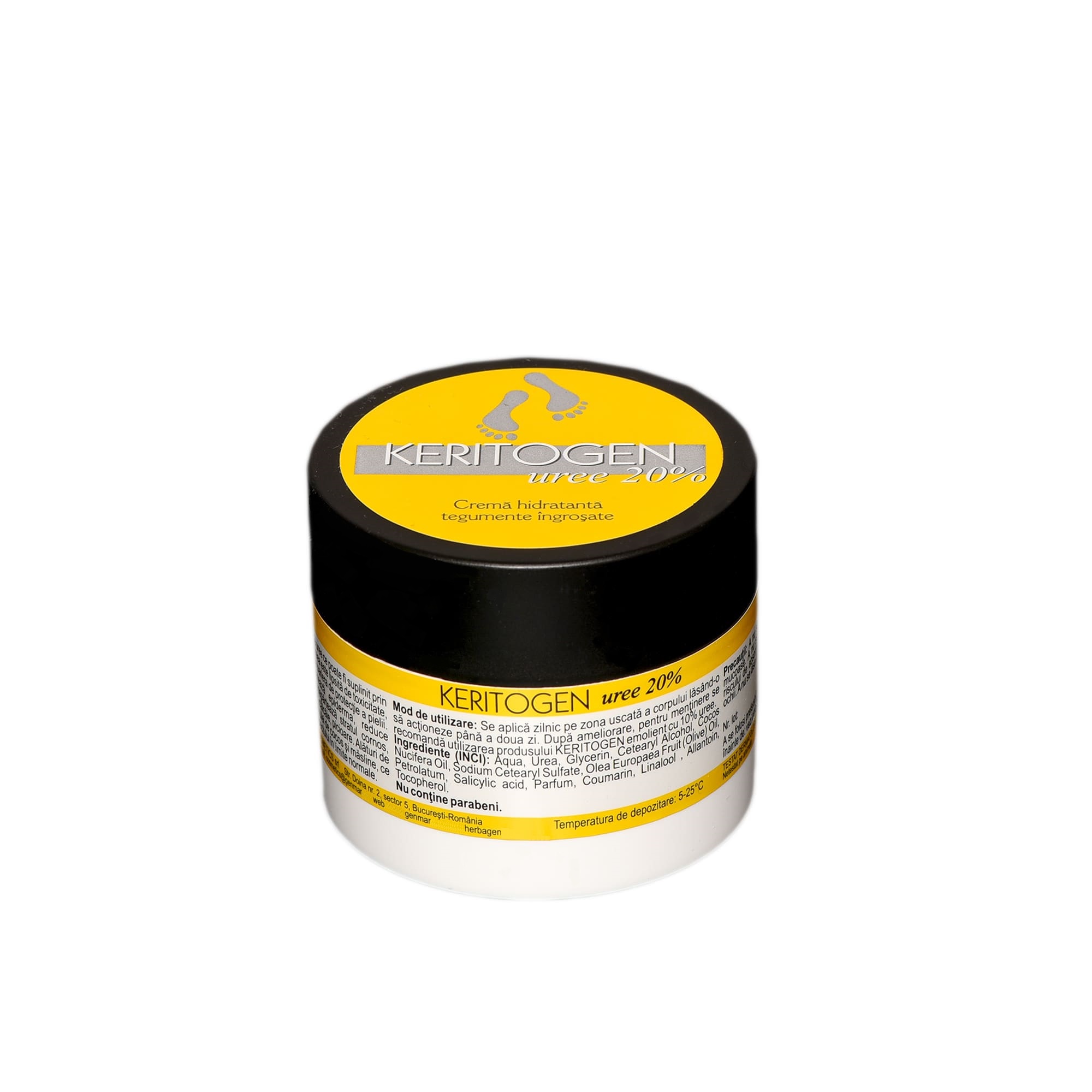 Herbagen Keritogen 20% - Urea moisturizing cream for thickened skin