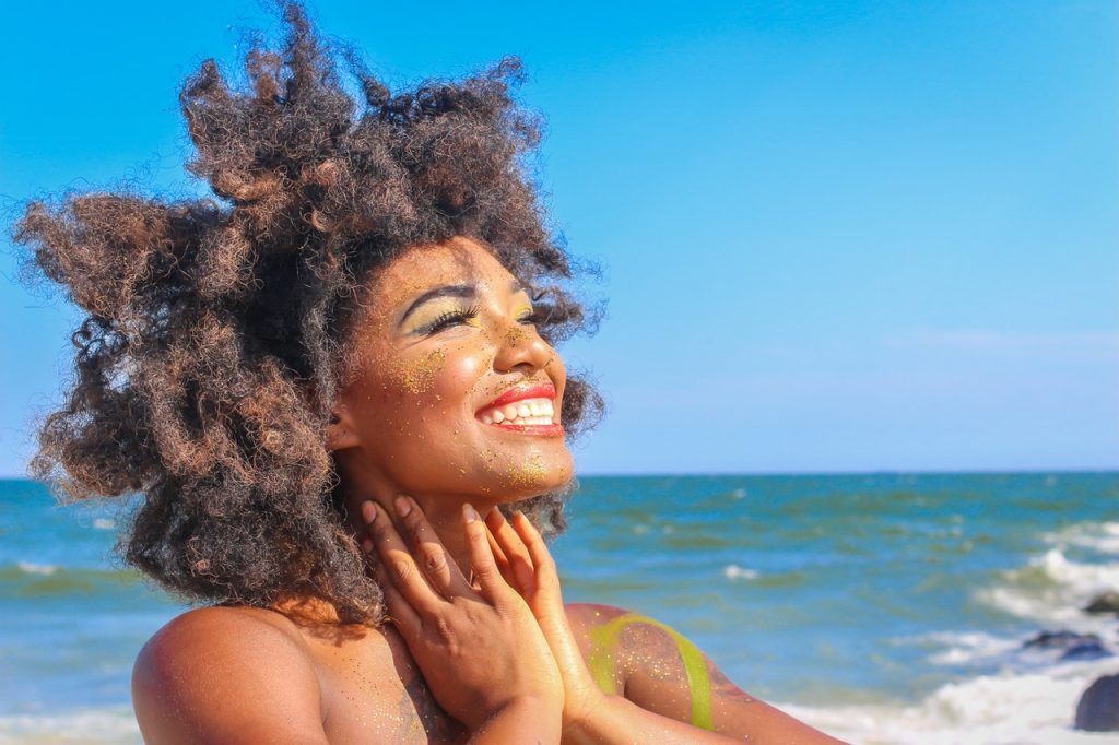 afro hair castor oil
